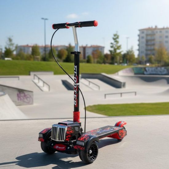 صورة سكوتر 3 عجلات شكل شاحنة الجديد